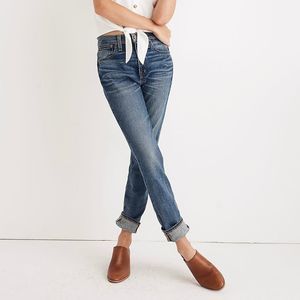 Madewell High Rise Slim Boyjean